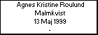 Agnes Kristine Roulund Malmkvist