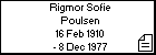 Rigmor Sofie Poulsen