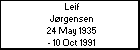 Leif Jørgensen