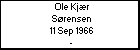 Ole Kjr Srensen