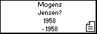 Mogens Jensen?