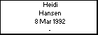 Heidi Hansen