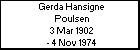Gerda Hansigne Poulsen