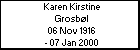 Karen Kirstine Grosbl