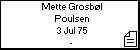 Mette Grosbl Poulsen