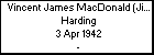 Vincent James MacDonald (Jimmy) Harding