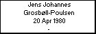 Jens Johannes Grosbll-Poulsen