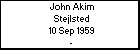 John Akim Stejlsted