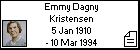 Emmy Dagny Kristensen