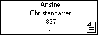 Ansine Christendatter