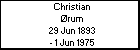 Christian rum