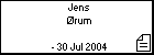 Jens rum