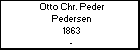 Otto Chr. Peder Pedersen
