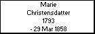 Marie Christensdatter
