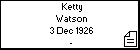 Ketty Watson
