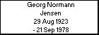 Georg Normann Jensen