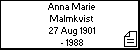 Anna Marie Malmkvist