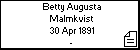 Betty Augusta Malmkvist