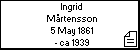 Ingrid Mårtensson