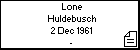 Lone Huldebusch