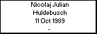 Nicolaj Julian Huldebusch