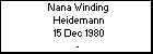 Nana Winding Heidemann