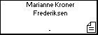 Marianne Kroner Frederiksen