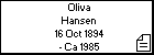 Oliva Hansen