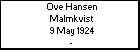 Ove Hansen Malmkvist