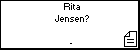 Rita Jensen?