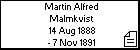 Martin Alfred Malmkvist